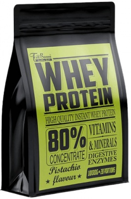 FitBoom Whey Protein 80 % 1000 g - banán