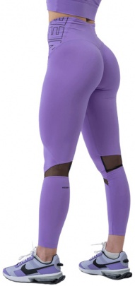 Nebbia FIT Activewear legíny s vysokým pásom 443 lila