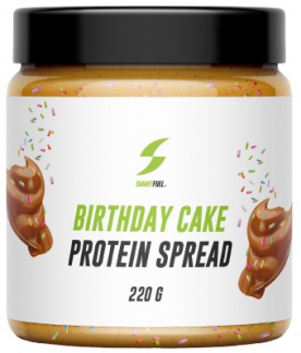 SmartFuel Birthday Cake Protein spread 220 g - VÝPRODEJ (DMT 17.2.2024)