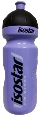 Isostar Fľaša Bidon 650 ml – strieborná (odklápacia)