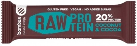 Bombus Raw Protein bar 50 g - banán
