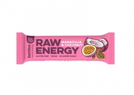Bombus Raw Energy bar 50 g - arašidy/datle