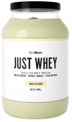 GymBeam Protein Just Whey 2000 g - bez príchuti