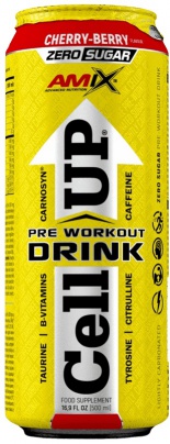 Amix CellUp Preworkout drink 500 ml - Pepino-Apple (jablko)
