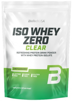 BiotechUSA Iso Whey Zero Clear 1000 g