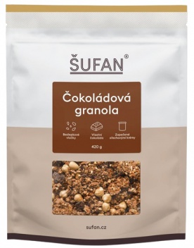 Šufan Granola 375 g - pekanové orechy s javorovým sirupom