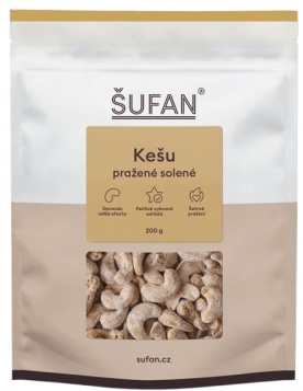 Šufan Orechy 200 g - mandle pražené solené