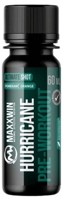 MAXXWIN Hurricane Pre-Workout Shot 60 ml 4+1 ZADARMO