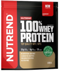 Nutrend 100% Whey Protein 1000 g - biela čokoláda/kokos VÝPREDAJ (POŠK.OBAL)
