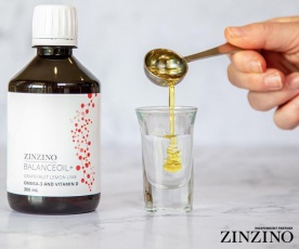 Zinzino BalanceOil+ 100 ml - pomaranč/citrón/mäta