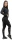 Nebbia Intense Dámska mikina so zipsom warm-up 833 čierna