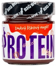 Big Boy Protein Kremo Dark Nougat - Tmavý proteínový krém s lieskovými orechmi 220 g