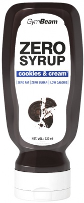 GymBeam Zero Syrup 320 ml - pancake (palacinky)