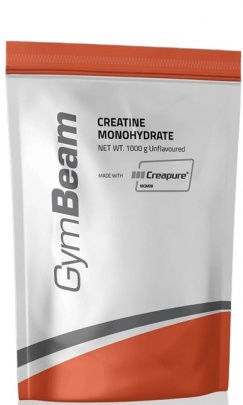 GymBeam Mikronizovaný Kreatín Monohydrát (100 % Creapure) 1000 g