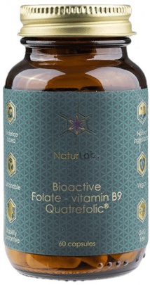 NaturLabs Folát Bioaktivní Quatrefolic® 60 kapsúl