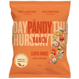 Pandy čočkové chipsy 50 g - Truffle/ parmesan (lanýž/parmazán)
