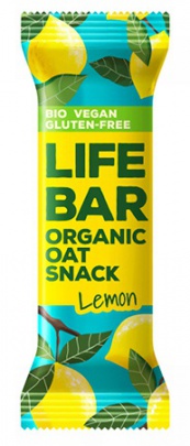 Lifefood Oat Snack BIO 40 g - citrón