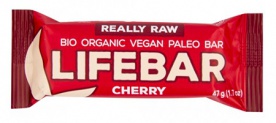 Lifefood Lifebar Raw BIO 47 g - čokoláda