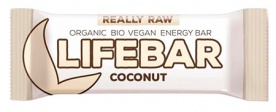 Lifefood Lifebar Raw BIO 47 g - čokoláda