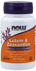 Now Foods Lutein &amp; Zeaxanthin 60 kapsúl