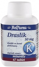 MedPharma Draslík 50 mg 67 tabliet