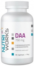 Nutriworks DAA D-ASPARTIC ACID 750 mg 90 kapslí