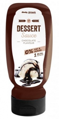 Body Attack Desert Sauce 320 ml - Čokoláda VÝPREDAJ (POŠK.OBAL)