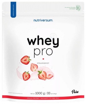 Nutriversum Whey Protein Pro 1000 g + Vitamin C 30 tabliet ZADARMO