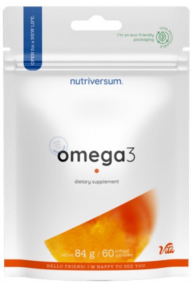 Nutriversum Omega 3 60 kapsúl