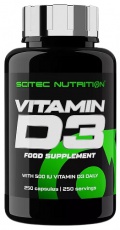 Scitec Vitamin D3 250 kapsúl