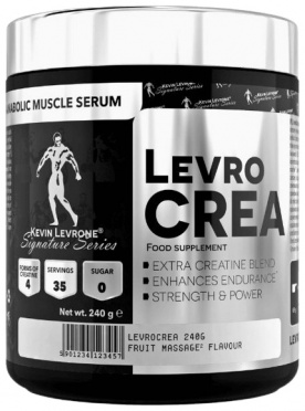 Kevin Levrone LevroCrea 240 g - citrus/broskyňa