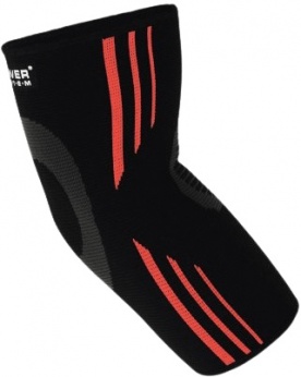 Power System bandáže na lakte Elbow Support Evo oranžová - L