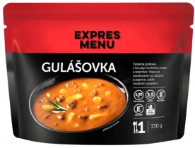 Expres menu Jednoporciová polievka 330 g - Kurací vývar s mäsom a zeleninou