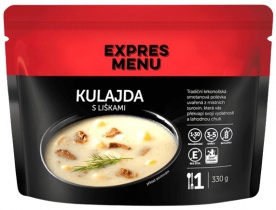 Expres menu Jednoporciová polievka 330 g - Kurací vývar s mäsom a zeleninou