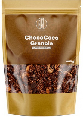 Brainmax Pure Granola 400 g - ChocoCoco čokoláda a kokos VÝPREDAJ (POŠK.OBAL)
