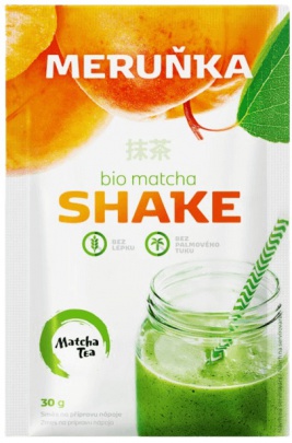 Matcha Tea Bio Matcha Shake 30 g - marhuľa