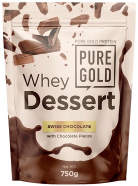 PureGold Whey Dessert 750 g - švajčiarska čokoláda VÝPREDAJ