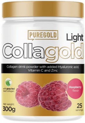 PureGold Collagold + kys. hyalurónová 300 g