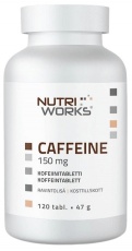 NutriWorks Caffeine 120 tabliet