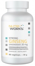 NutriWorks Strong Ginseng (Ženšen pravý) 60 kapsúl