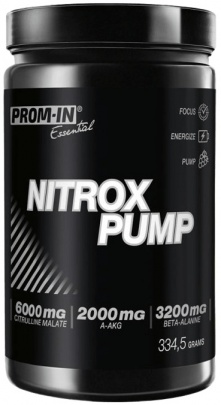 Prom-in Nitrox Pump 334,5 g - malina/citrón