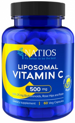 NATIOS Vitamin C Liposomální 500 mg 60 kapsúl