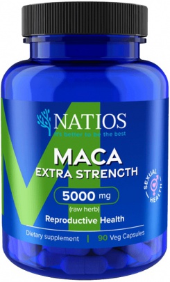 NATIOS Maca Extract 5000 mg 90 kapsúl