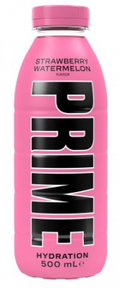 Prime Hydration Drink 500 ml - Jahoda/vodný melón VÝPREDAJ 9.2024