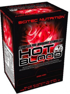 Scitec Hot Blood 3.0 25 x 20g EXPIROVANÉ DMT