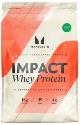 MyProtein Impact Whey Protein 1000 g - biela čokoláda