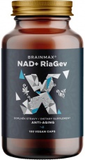 BrainMax NAD+ RiaGev 750 mg 100 rastlinných kapsúl