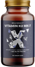 BrainMax Vitamín K2 ako MK7 all-trans K2VITAL®DELTA 150 mcg 100 rastlinných kapsúl