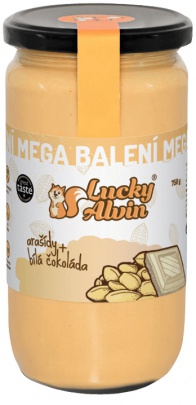 Lucky Alvin Arašídový krém s čokoládou mega balení 750 g - mliečna čokoláda