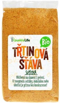 Country life BIO trstinová šťáva 250g PREŠLA DMT 4.8.2023